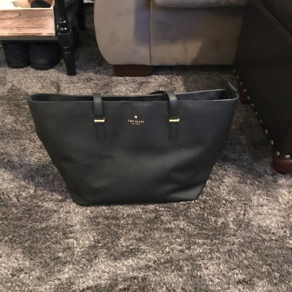 Kate spade black tote ♠️